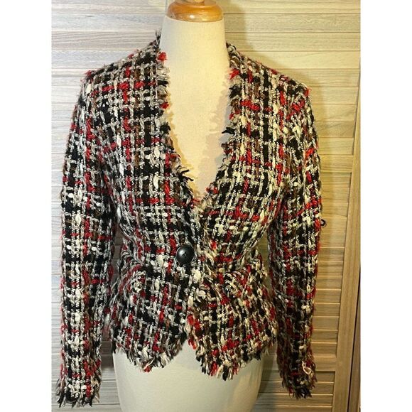Tara Ryan Sz 8 Retro Blazer - Picture 8 of 15
